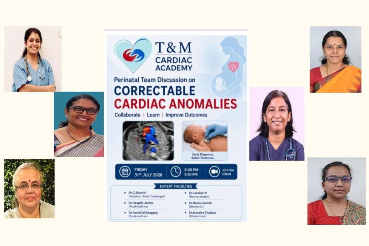 Perinatal Team Discussion on Correctable Cardiac Anomalies – Collaborative Online Expert Meet